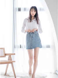 Watermelon Girl - NO.23 Shirt-jean skirt(56)